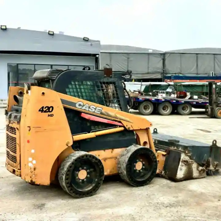Construction Mini Equipment Case 420 Skid Steer Loader for Sale - Мини челен товарач: снимка 5 Construction Mini Equipment Case 420 Skid Steer Loader for Sale - Мини челен товарач: снимка 5