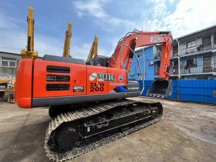 Excavadoras de segunda mano Hitachi Used excavator Hitachi ZX120 Japanese Hitachi second hand - Багер: снимка 4 Excavadoras de segunda mano Hitachi Used excavator Hitachi ZX120 Japanese Hitachi second hand - Багер: снимка 4