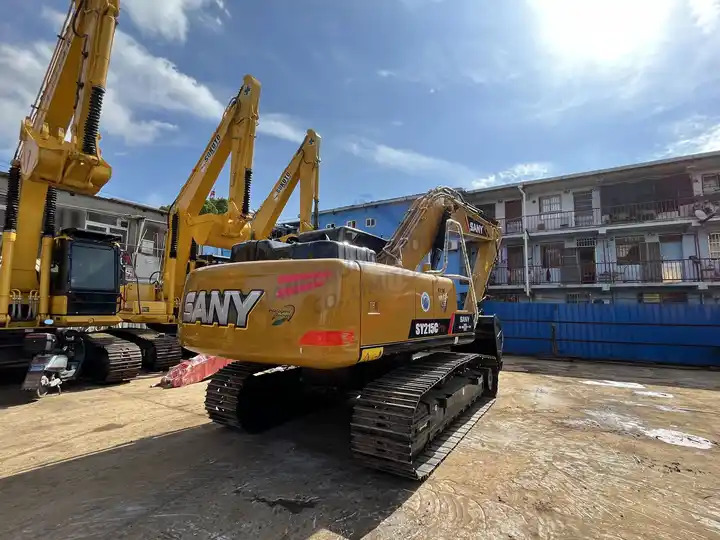 Factory Direct Sale Sany 215C Pro Excavator Machine 20ton SANY 215 SY215 SY215C SY215H Used Excavators in Shanghai - Багер: снимка 4 Factory Direct Sale Sany 215C Pro Excavator Machine 20ton SANY 215 SY215 SY215C SY215H Used Excavators in Shanghai - Багер: снимка 4