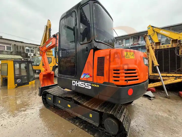 Багер Mini 5ton Used Excavator Doosan DH55 with nice condition Korea low working hour multifunction crawler excavator Doosan DH55: снимка 7