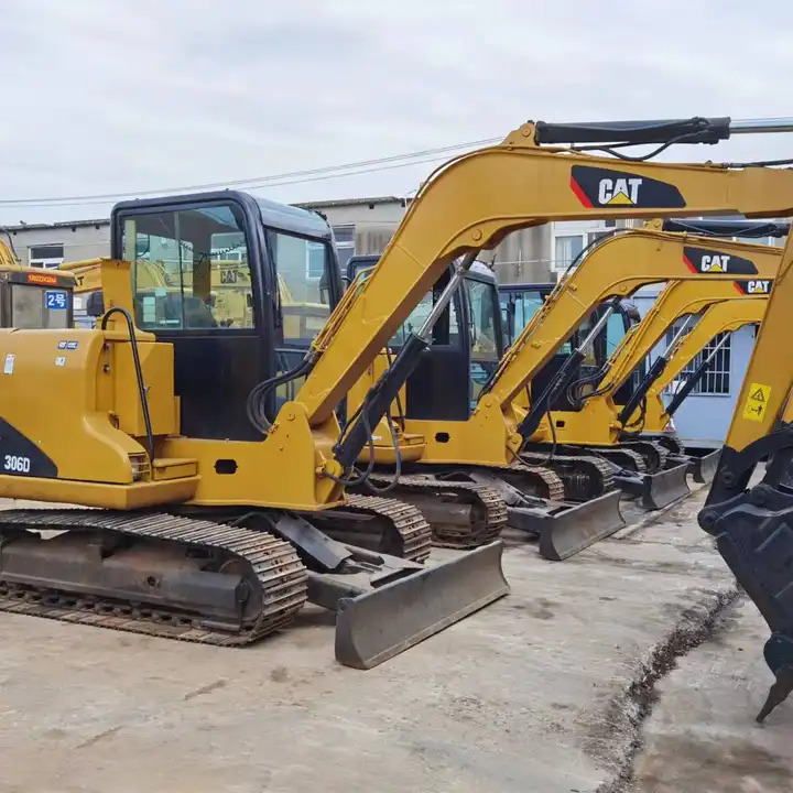 Original CAT 306D cater mini excavators hydraulic crawler excavator used excavator - Верижен багер: снимка 1 Original CAT 306D cater mini excavators hydraulic crawler excavator used excavator - Верижен багер: снимка 1