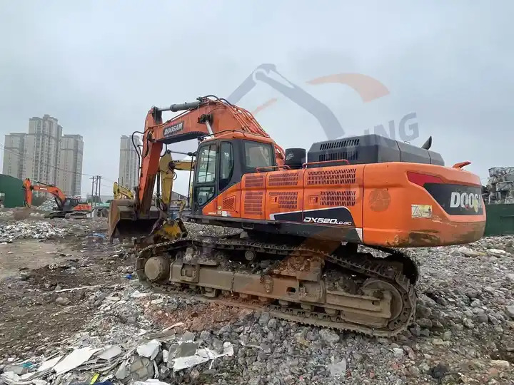 USED KOREA BRAND DOOSAN EXCAVATOR DX520LC DX520LC-9 C HYDRAULIC BIG DIGGER GOOD CONDITION FOR SALE - Багер: снимка 2 USED KOREA BRAND DOOSAN EXCAVATOR DX520LC DX520LC-9 C HYDRAULIC BIG DIGGER GOOD CONDITION FOR SALE - Багер: снимка 2