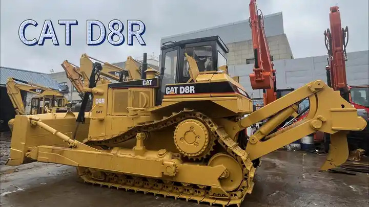 Used caterpillar bulldozer d8r for sale original used crawler bulldozer - Булдозер: снимка 2 Used caterpillar bulldozer d8r for sale original used crawler bulldozer - Булдозер: снимка 2