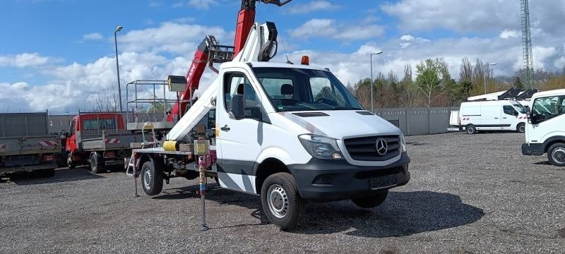 Mercedes-Benz Sprinter GSR B180T - 17,8m - 300 kg - Автовишка: снимка 1 Mercedes-Benz Sprinter GSR B180T - 17,8m - 300 kg - Автовишка: снимка 1