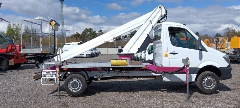Mercedes-Benz Sprinter GSR B180T - 17,8m - 300 kg - Автовишка: снимка 4 Mercedes-Benz Sprinter GSR B180T - 17,8m - 300 kg - Автовишка: снимка 4
