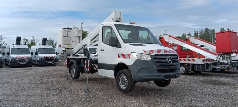 Mercedes-Benz Sprinter Ruthmann Ecoline 180 - 18m - 250 kg - Автовишка: снимка 1 Mercedes-Benz Sprinter Ruthmann Ecoline 180 - 18m - 250 kg - Автовишка: снимка 1