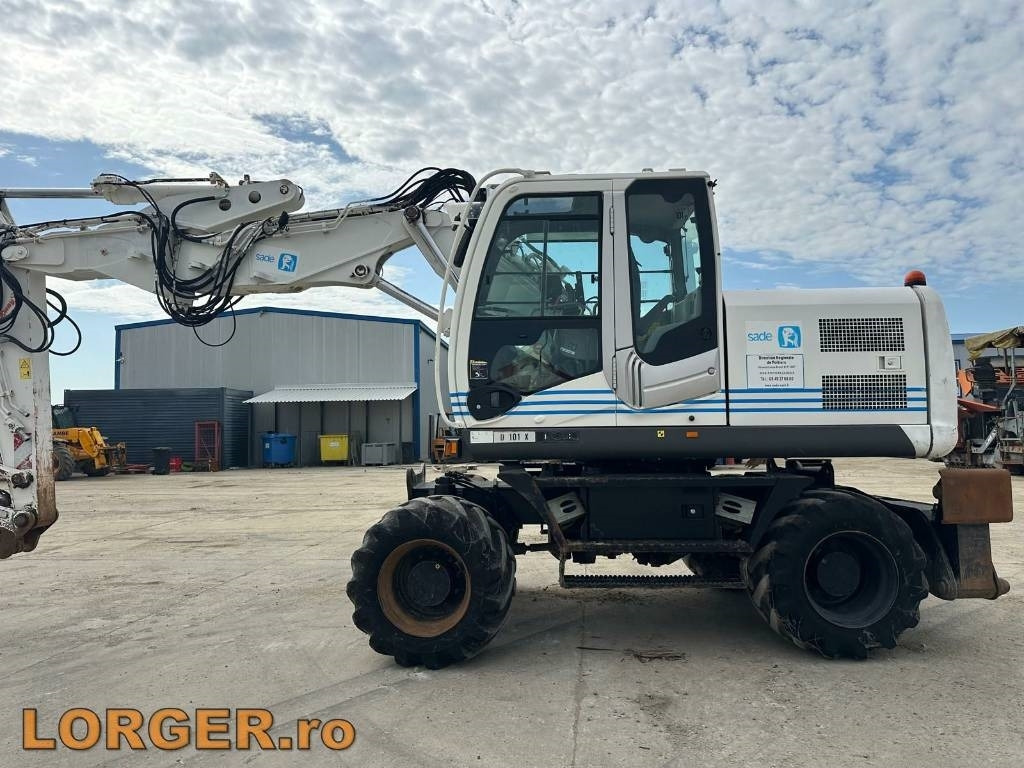Колесен багер Hitachi ZX 140 W-3: снимка 8
