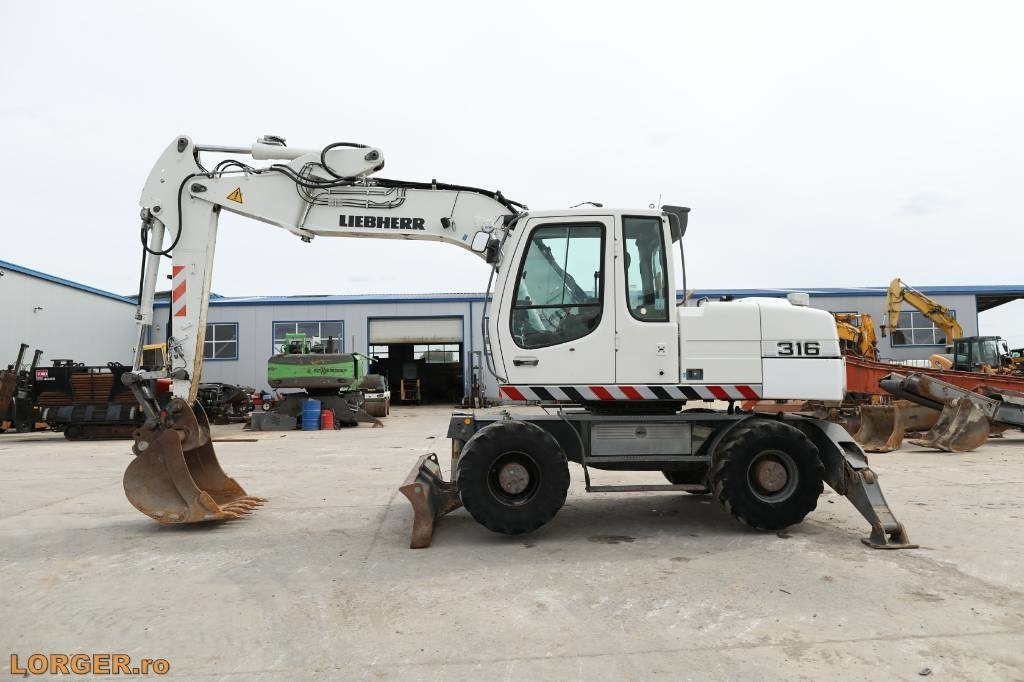 Liebherr A 316 Litronic - Колесен багер: снимка 4 Liebherr A 316 Litronic - Колесен багер: снимка 4