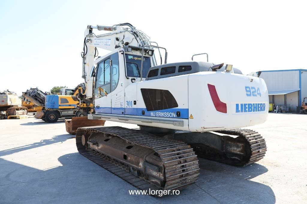 Liebherr R 924 WLC + Engcon Tiltrotator - Верижен багер: снимка 4 Liebherr R 924 WLC + Engcon Tiltrotator - Верижен багер: снимка 4
