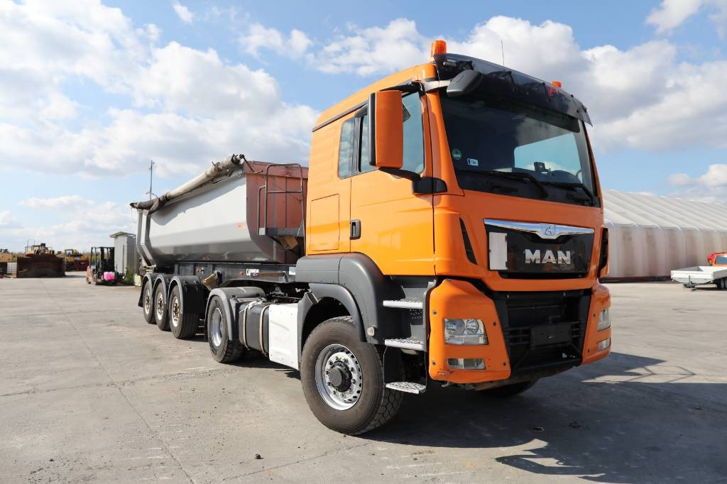 MAN TGS 18.480 4x4 Truck + Carnehl CHKS/AH Aluminium T - Самосвал камион: снимка 1 MAN TGS 18.480 4x4 Truck + Carnehl CHKS/AH Aluminium T - Самосвал камион: снимка 1