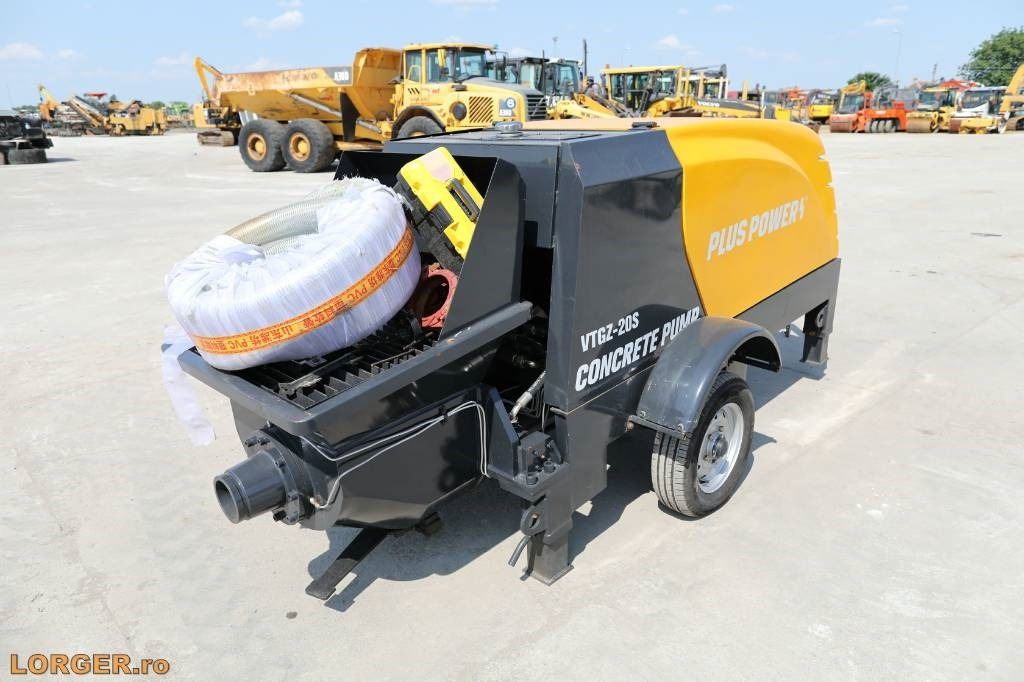 Plus Power VTGZ - 20S - Стационарна бетон помпа: снимка 3 Plus Power VTGZ - 20S - Стационарна бетон помпа: снимка 3