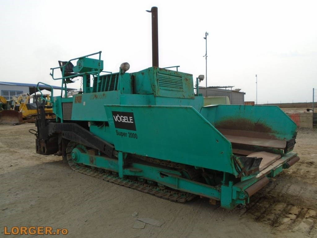 Vögele Super 2000 - Асфалтополагач: снимка 1 Vögele Super 2000 - Асфалтополагач: снимка 1