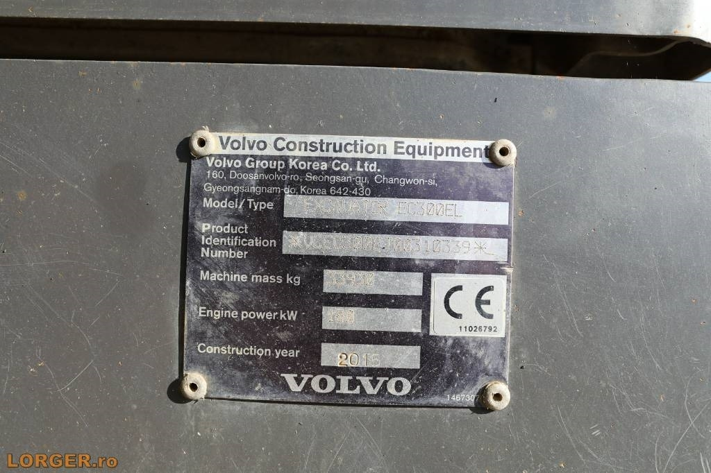 Верижен багер Volvo EC 300 EL: снимка 20