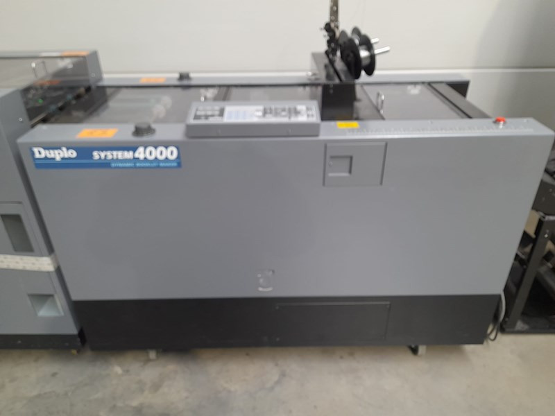 Duplo System 4000 - Печатарско оборудване: снимка 4 Duplo System 4000 - Печатарско оборудване: снимка 4