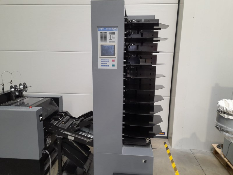 Duplo System 4000 - Печатарско оборудване: снимка 2 Duplo System 4000 - Печатарско оборудване: снимка 2