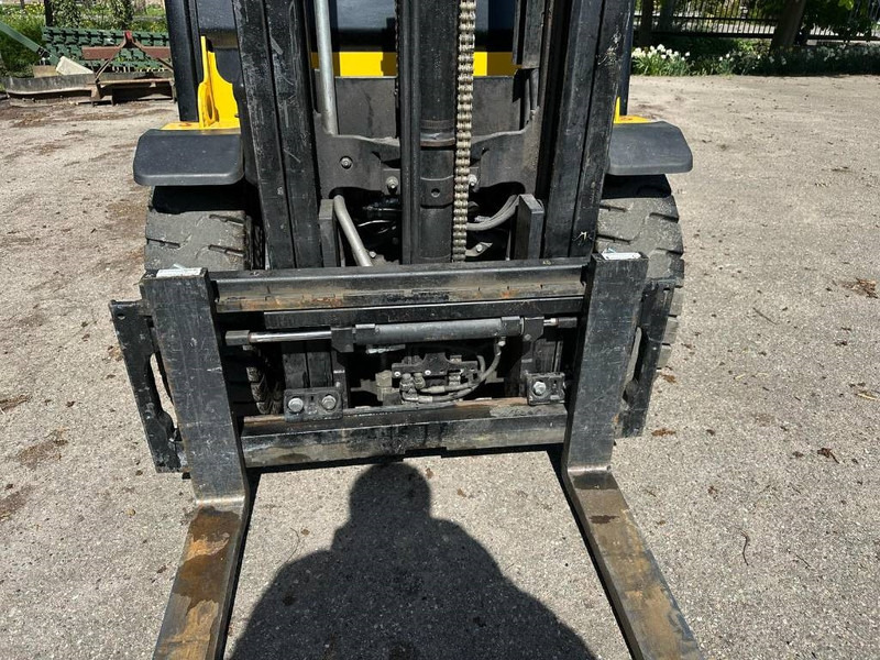 Дизелов мотокар Yale GDP 20 VX - Forklift - Heftruck 410 hours!: снимка 11