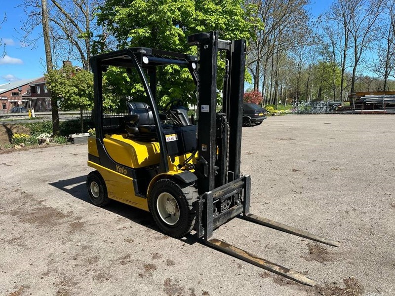 Дизелов мотокар Yale GDP 20 VX - Forklift - Heftruck 410 hours!: снимка 9