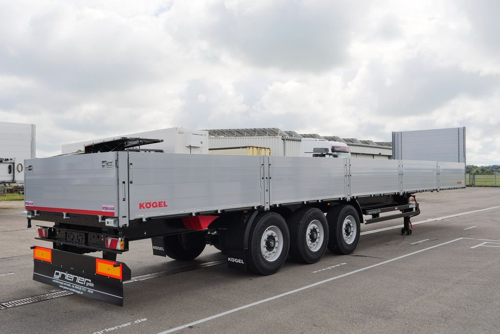 Kögel SN24/ BW 800 mm/144 x rungent. BPW/ LENKACHSE - Бордово полуремарке/ Платформа: снимка 5 Kögel SN24/ BW 800 mm/144 x rungent. BPW/ LENKACHSE - Бордово полуремарке/ Платформа: снимка 5