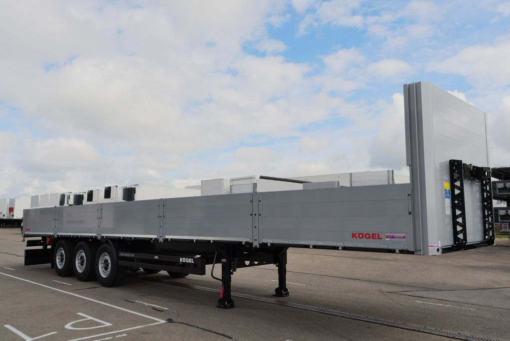 Kögel SN24/ BW 800 mm/144 x rungent. BPW/ LENKACHSE - Бордово полуремарке/ Платформа: снимка 2 Kögel SN24/ BW 800 mm/144 x rungent. BPW/ LENKACHSE - Бордово полуремарке/ Платформа: снимка 2