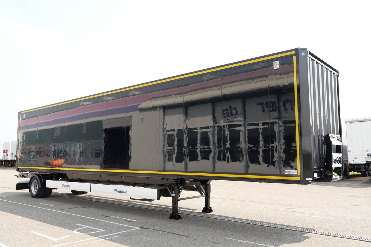 Krone KOFFER CITY KRONE 1-achs SEK 10 /TRIDEC /LENKUNG - Затворена каросерия полуремарке: снимка 3 Krone KOFFER CITY KRONE 1-achs SEK 10 /TRIDEC /LENKUNG - Затворена каросерия полуремарке: снимка 3