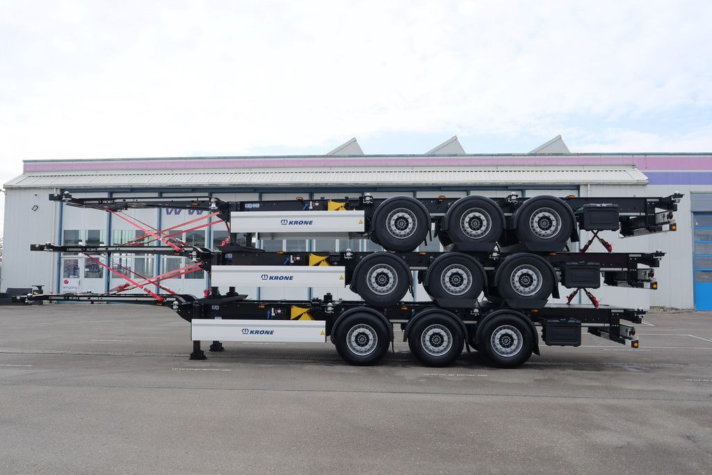 Krone SDC 27/eLT3 / 2 x 20/30/40 /20 mittig EXIII ADR - Контейнеровоз/ Сменна каросерия полуремарке: снимка 5 Krone SDC 27/eLT3 / 2 x 20/30/40 /20 mittig EXIII ADR - Контейнеровоз/ Сменна каросерия полуремарке: снимка 5