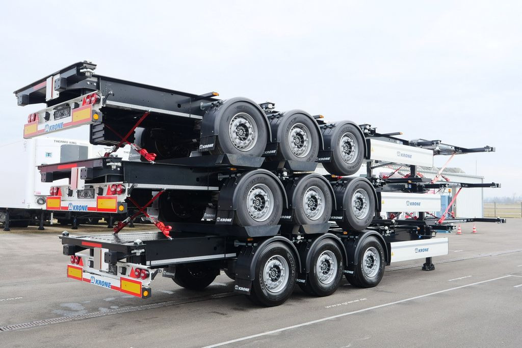 Krone SDC 27/eLT3 / 2 x 20/30/40 /20 mittig EXIII ADR - Контейнеровоз/ Сменна каросерия полуремарке: снимка 2 Krone SDC 27/eLT3 / 2 x 20/30/40 /20 mittig EXIII ADR - Контейнеровоз/ Сменна каросерия полуремарке: снимка 2