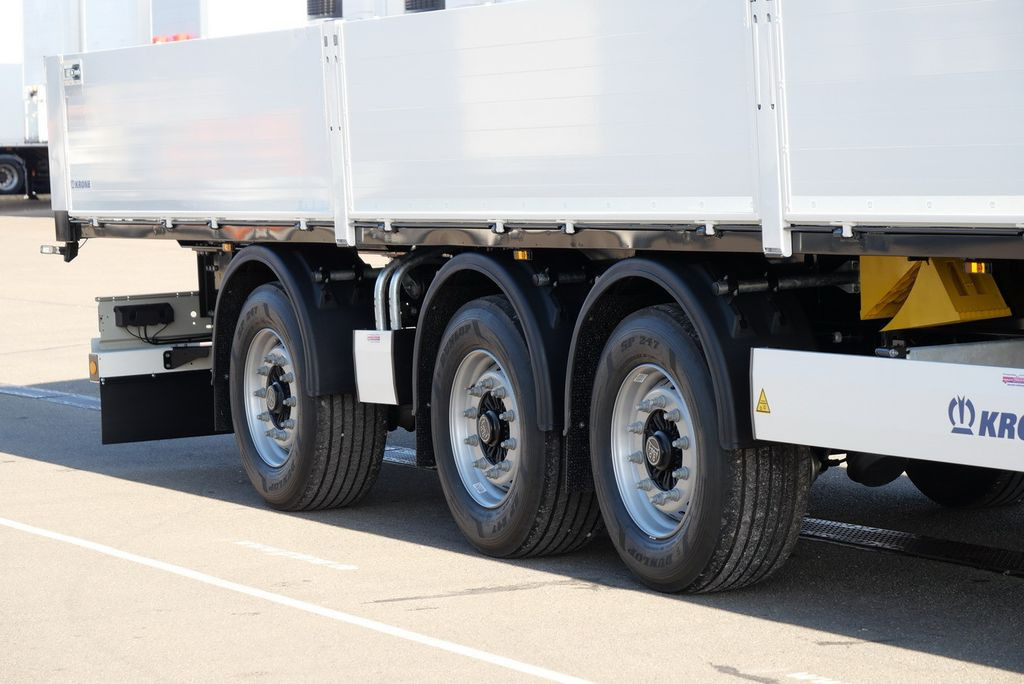 Нови Бордово полуремарке/ Платформа Krone SDP 27/BAUSTOFF/TRIDEC/BPW/RUNGENTASCHEN LIFT: снимка 7