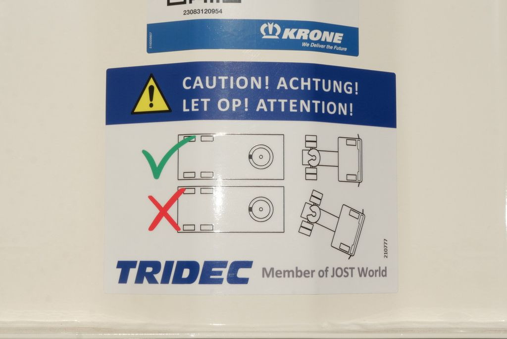 Нови Бордово полуремарке/ Платформа Krone SDP 27/BAUSTOFF/TRIDEC/BPW/RUNGENTASCHEN LIFT: снимка 14