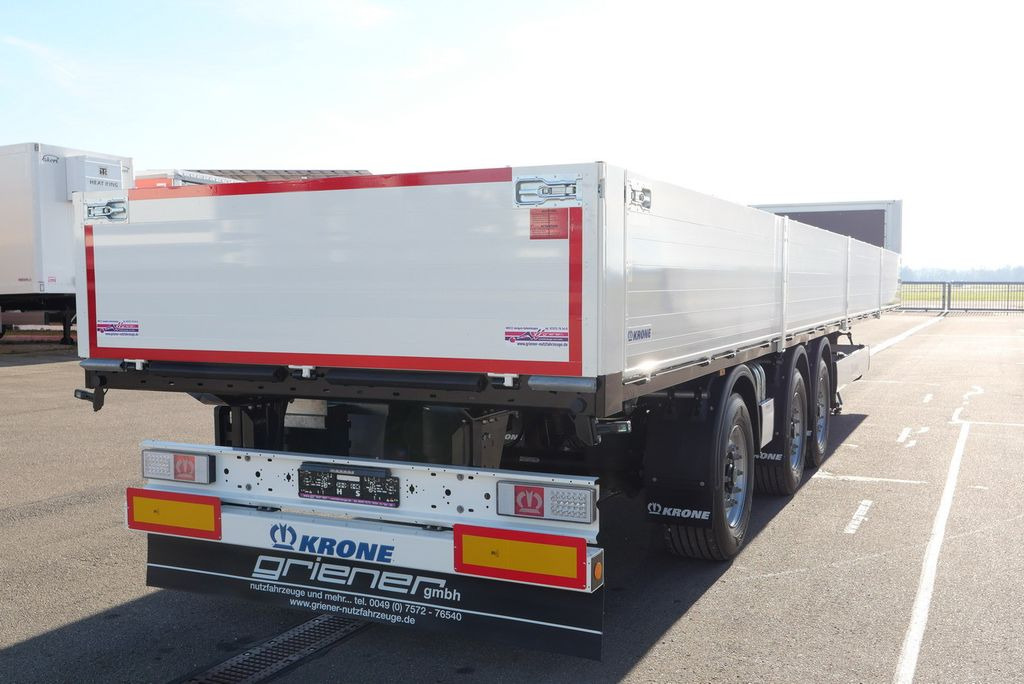 Нови Бордово полуремарке/ Платформа Krone SDP 27/BAUSTOFF/TRIDEC/BPW/RUNGENTASCHEN LIFT: снимка 11