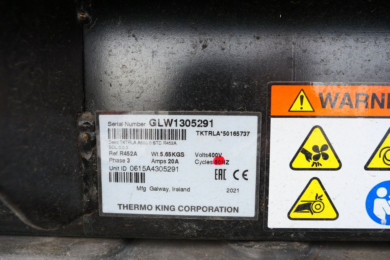 Рефрижератор полуремарке Schmitz Cargobull SKO 24/DOPPELSTOCK BLUMEN TK A500 DRP FP 45: снимка 19