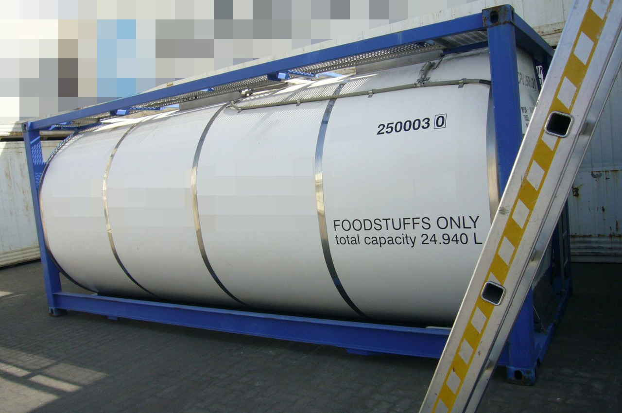 25.000 Lit V4A Foodstuff Fullframe Druckluft - Полуремарке цистерна: снимка 1 25.000 Lit V4A Foodstuff Fullframe Druckluft - Полуремарке цистерна: снимка 1