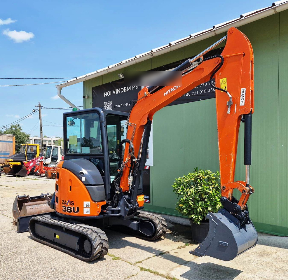 HITACHI ZX38 U-5A - Мини багер: снимка 4 HITACHI ZX38 U-5A - Мини багер: снимка 4