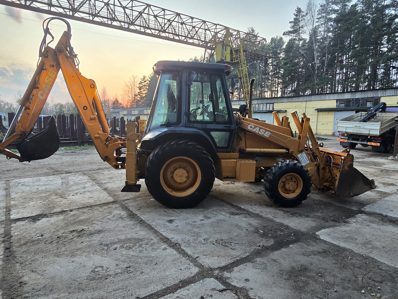 Case 580 LSP - Багер-товарач: снимка 5 Case 580 LSP - Багер-товарач: снимка 5