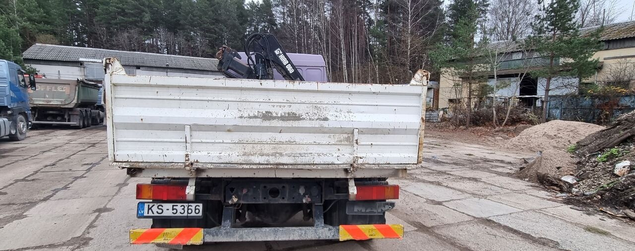 MAN 15.224 - Самосвал камион, Камион с кран: снимка 3 MAN 15.224 - Самосвал камион, Камион с кран: снимка 3