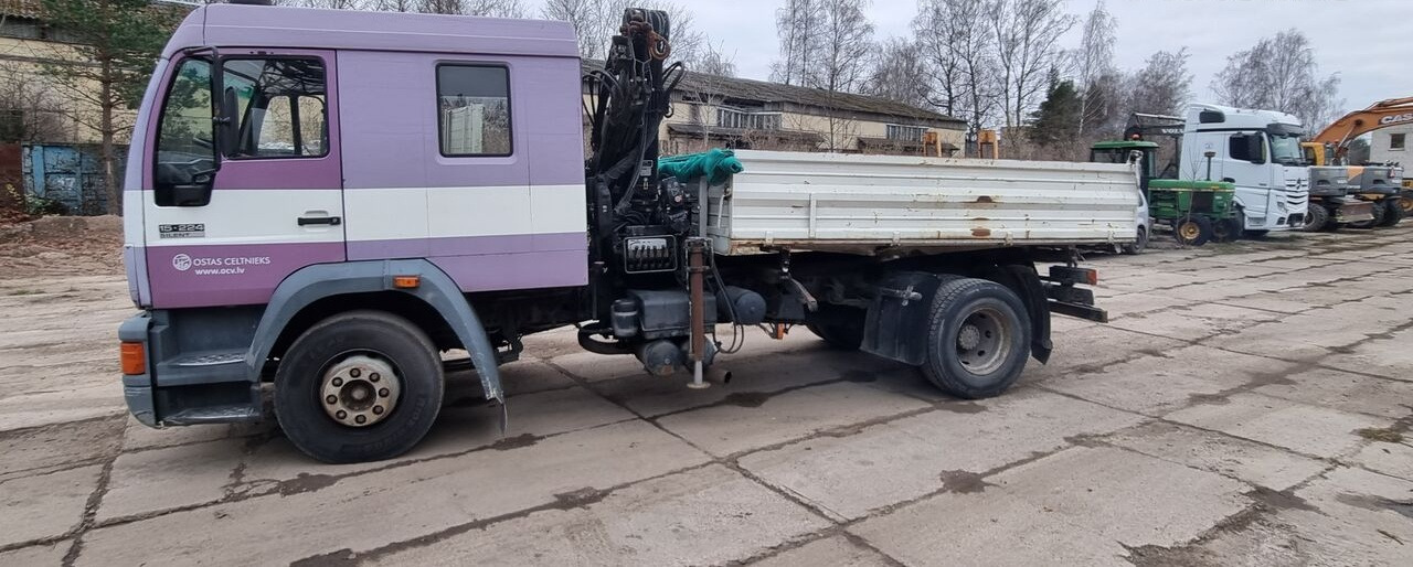 MAN 15.224 - Самосвал камион, Камион с кран: снимка 2 MAN 15.224 - Самосвал камион, Камион с кран: снимка 2