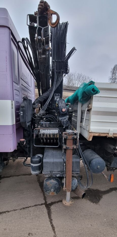 Самосвал камион, Камион с кран MAN 15.224: снимка 7