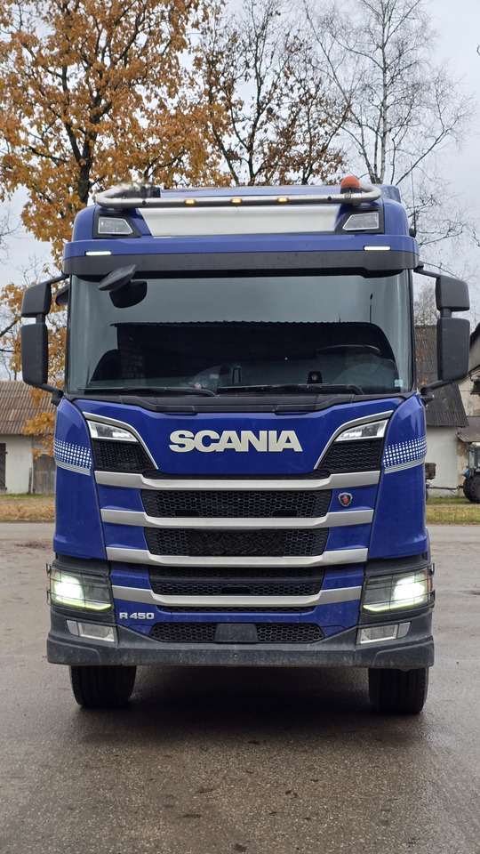 SCANIA R450 - Камион за дърва, Камион с кран: снимка 3 SCANIA R450 - Камион за дърва, Камион с кран: снимка 3