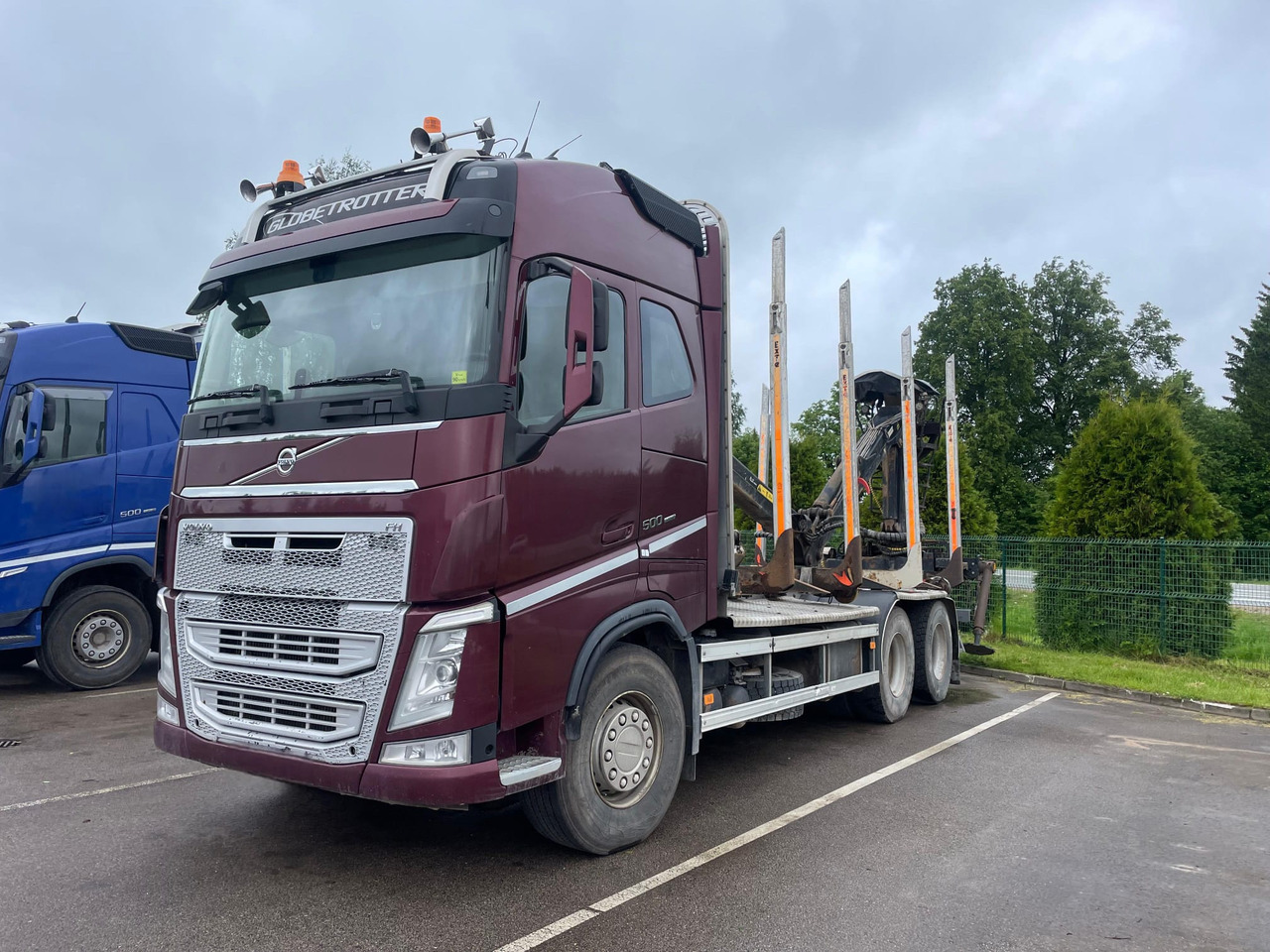 VOLVO FH 500 - Камион за дърва: снимка 1 VOLVO FH 500 - Камион за дърва: снимка 1