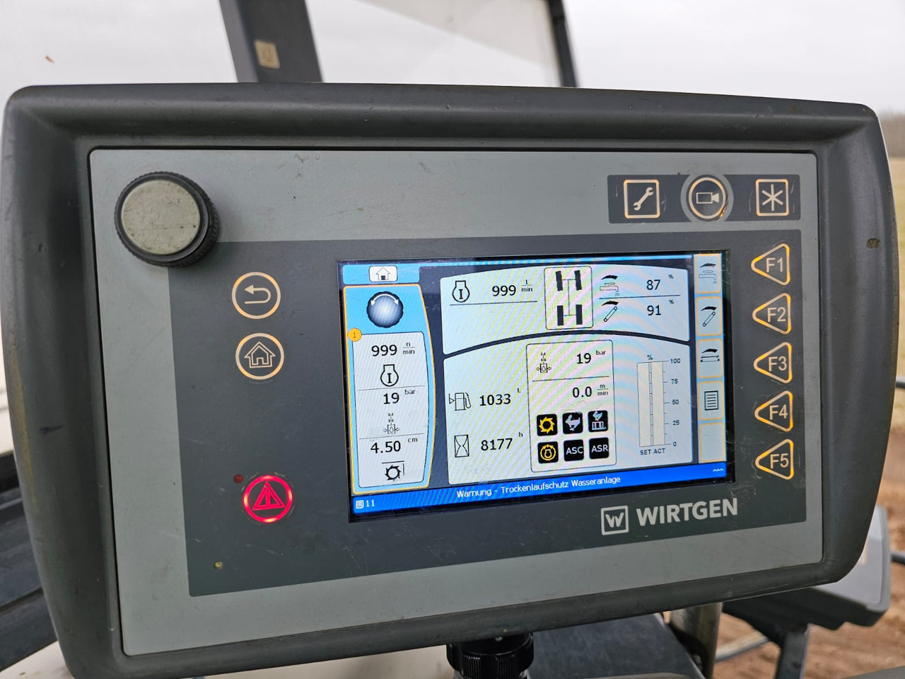 Пътна фреза WIRTGEN W220: снимка 8