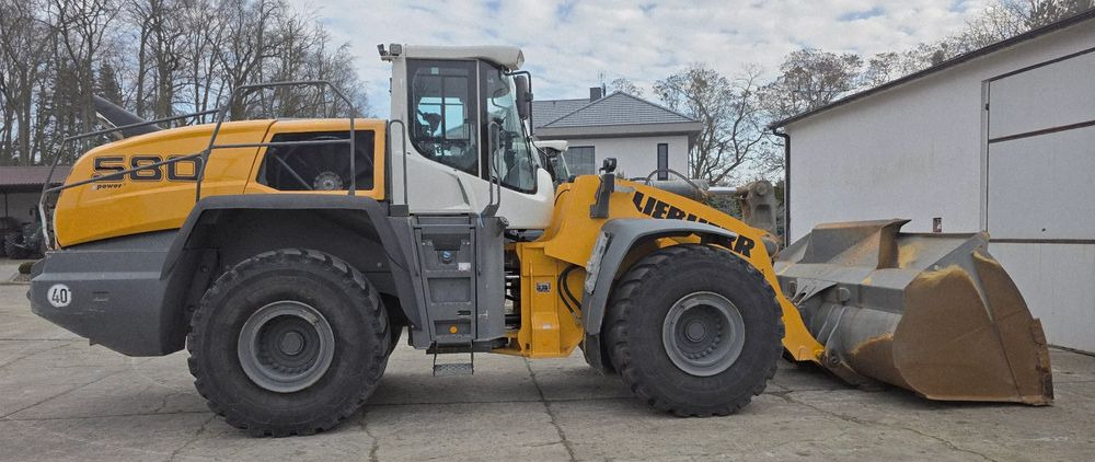 Liebherr 580 - Колесен товарач: снимка 3 Liebherr 580 - Колесен товарач: снимка 3