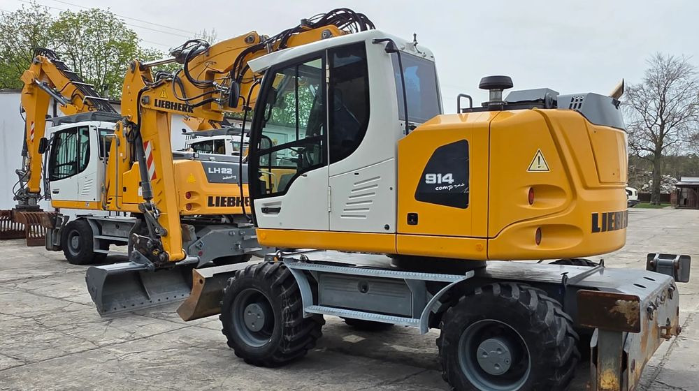 Liebherr A 914 COMPACT - Колесен багер: снимка 4 Liebherr A 914 COMPACT - Колесен багер: снимка 4