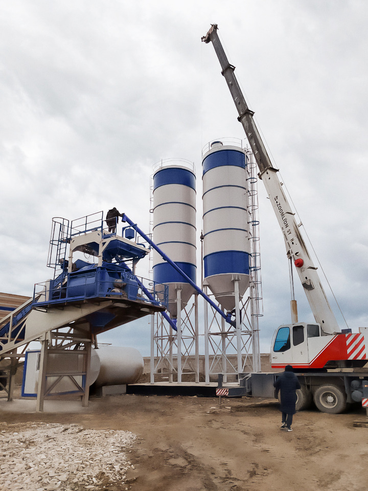 100 M³ Mobile Concrete Plants - Бетонов възел: снимка 3 100 M³ Mobile Concrete Plants - Бетонов възел: снимка 3