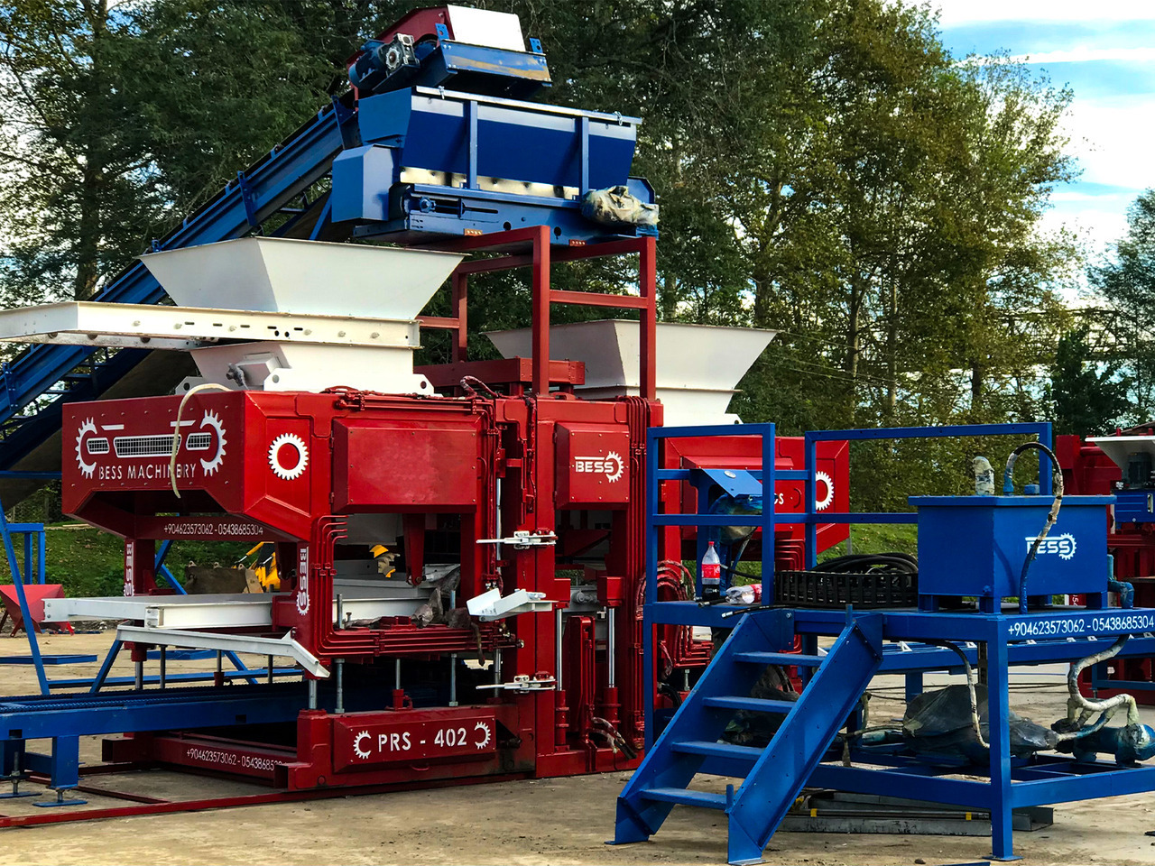 Automatic Paving Block Machine | PRS-402 - Машина за бетонни блокчета: снимка 2 Automatic Paving Block Machine | PRS-402 - Машина за бетонни блокчета: снимка 2