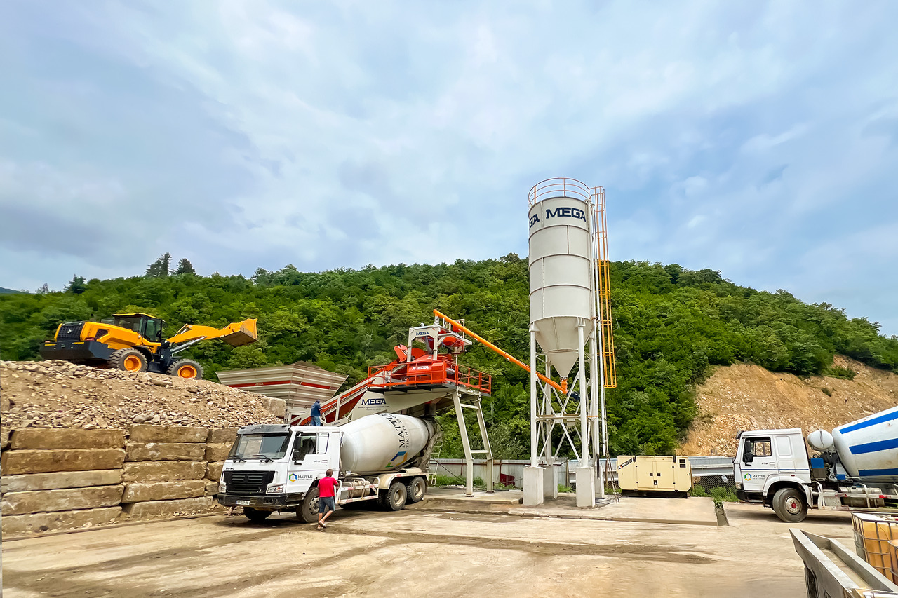 CONCRETE BATCHING PLANT MOBILE - Бетонов възел: снимка 1 CONCRETE BATCHING PLANT MOBILE - Бетонов възел: снимка 1