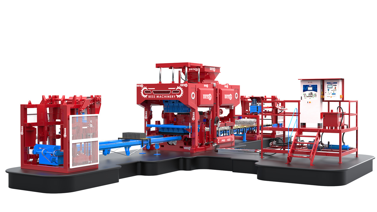 Concrete Block Machine | PRS-400 Fully Automatic - Машина за бетонни блокчета: снимка 1 Concrete Block Machine | PRS-400 Fully Automatic - Машина за бетонни блокчета: снимка 1