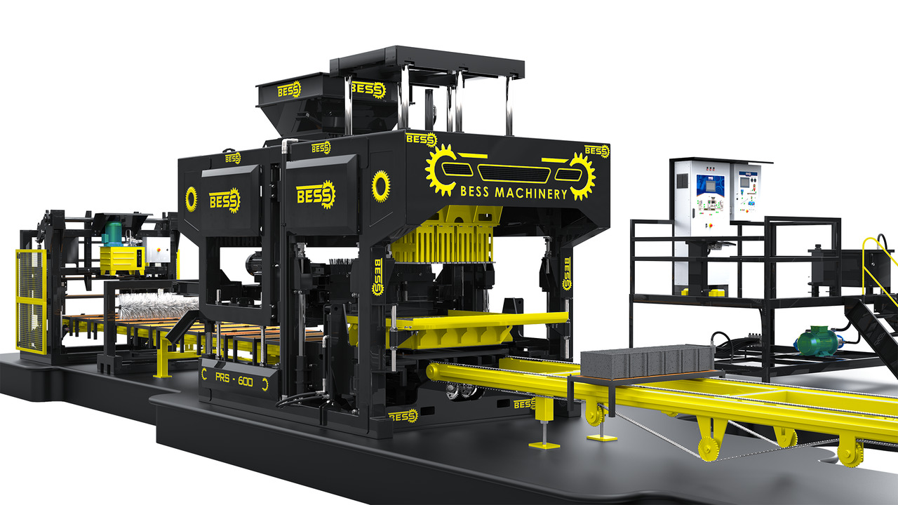 Fully Automatic Hollow Block Machine | PRS-600 - Машина за бетонни блокчета: снимка 1 Fully Automatic Hollow Block Machine | PRS-600 - Машина за бетонни блокчета: снимка 1