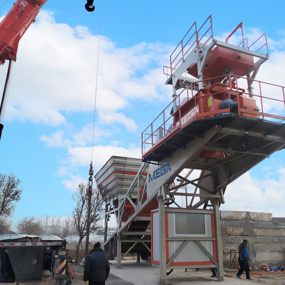 Mobile Concrete Batching Plant - Бетонов възел: снимка 4 Mobile Concrete Batching Plant - Бетонов възел: снимка 4