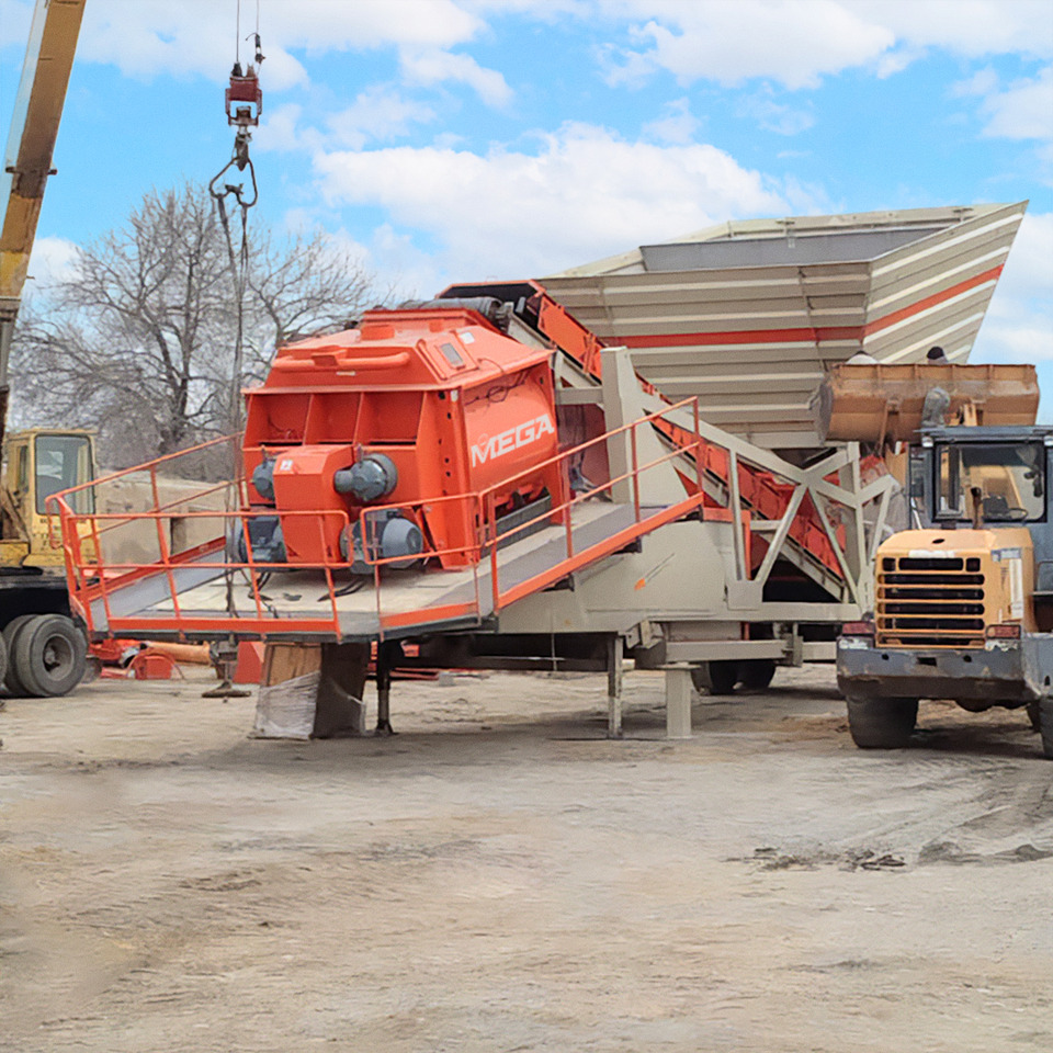 Mobile Concrete Batching Plant - Бетонов възел: снимка 3 Mobile Concrete Batching Plant - Бетонов възел: снимка 3