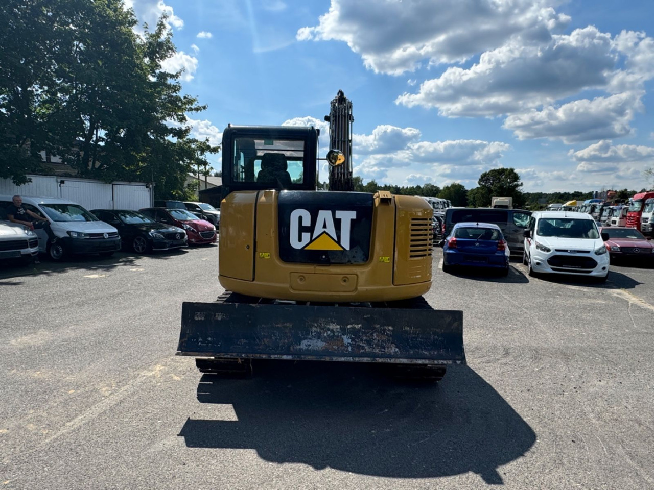 CAT 308E 2 CR - Верижен багер: снимка 4 CAT 308E 2 CR - Верижен багер: снимка 4