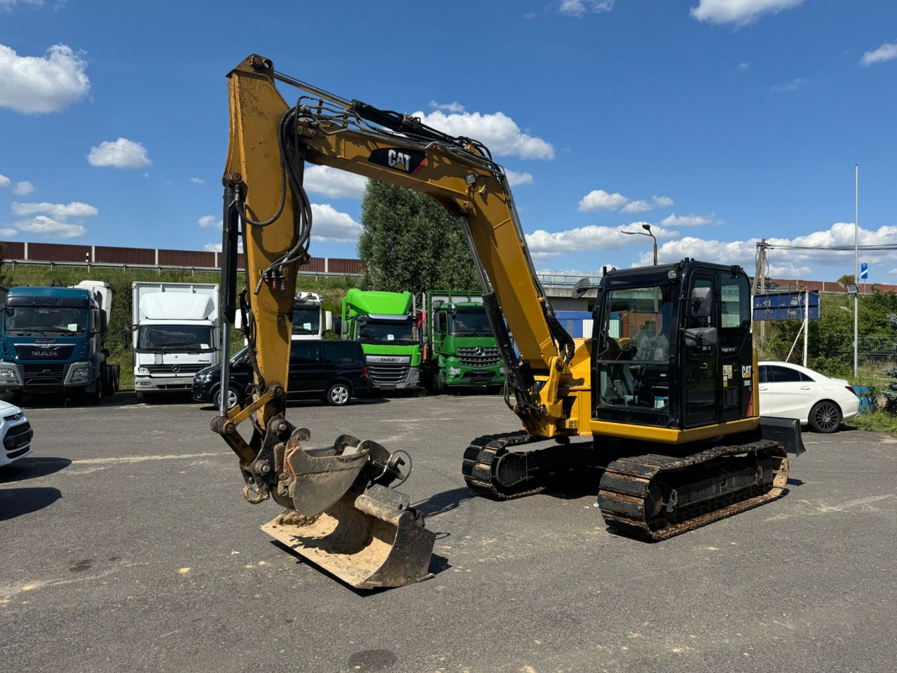 CAT 308E 2 CR - Верижен багер: снимка 2 CAT 308E 2 CR - Верижен багер: снимка 2